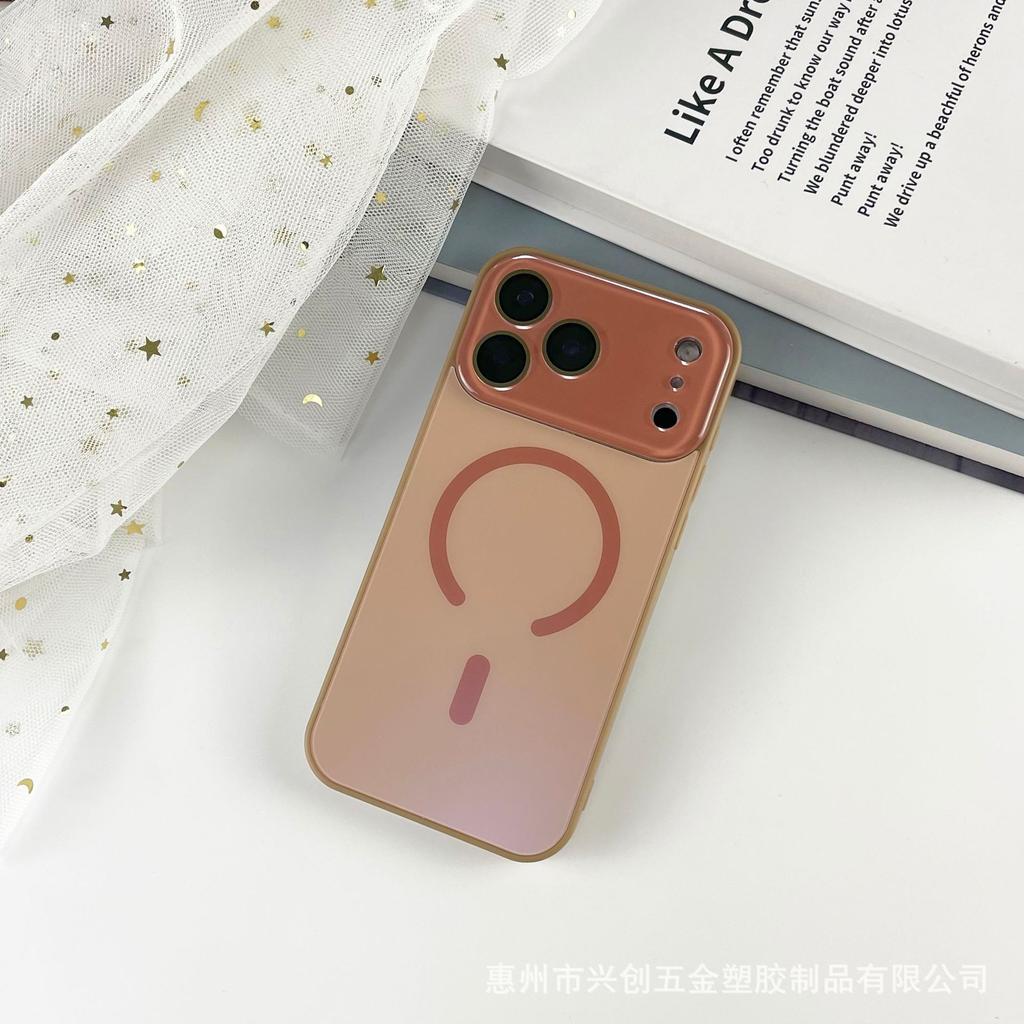 Frosted skin magnetic attraction suitable for Apple large window 11air mobile phone case 11promax anti-drop 11 protective case 11