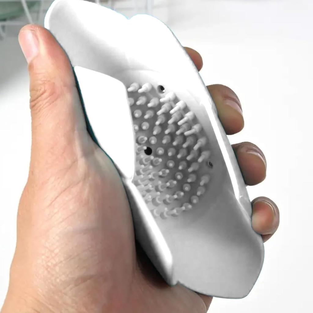 2 Pack Lotus Shower Steamer Trays, Silicone Soap Holder, Drainage Box, Bathroom Accessories, Kitchen and Bathroom Counter, Small Self Draining Soap