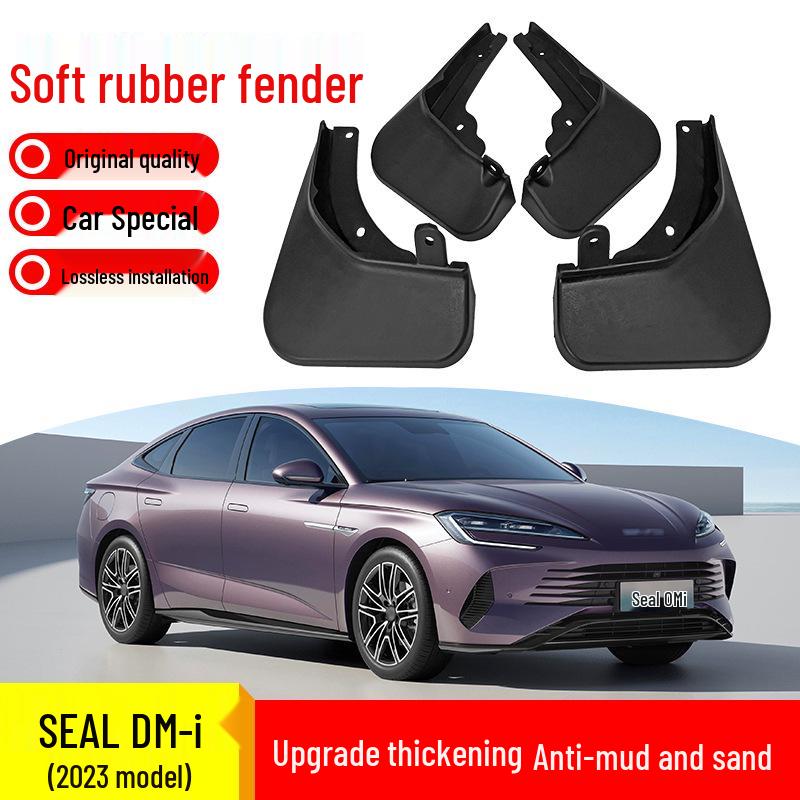 BYD Seal DM-i Front & Rear Soft Rubber Mud Flaps Approx. 350*450 mm
