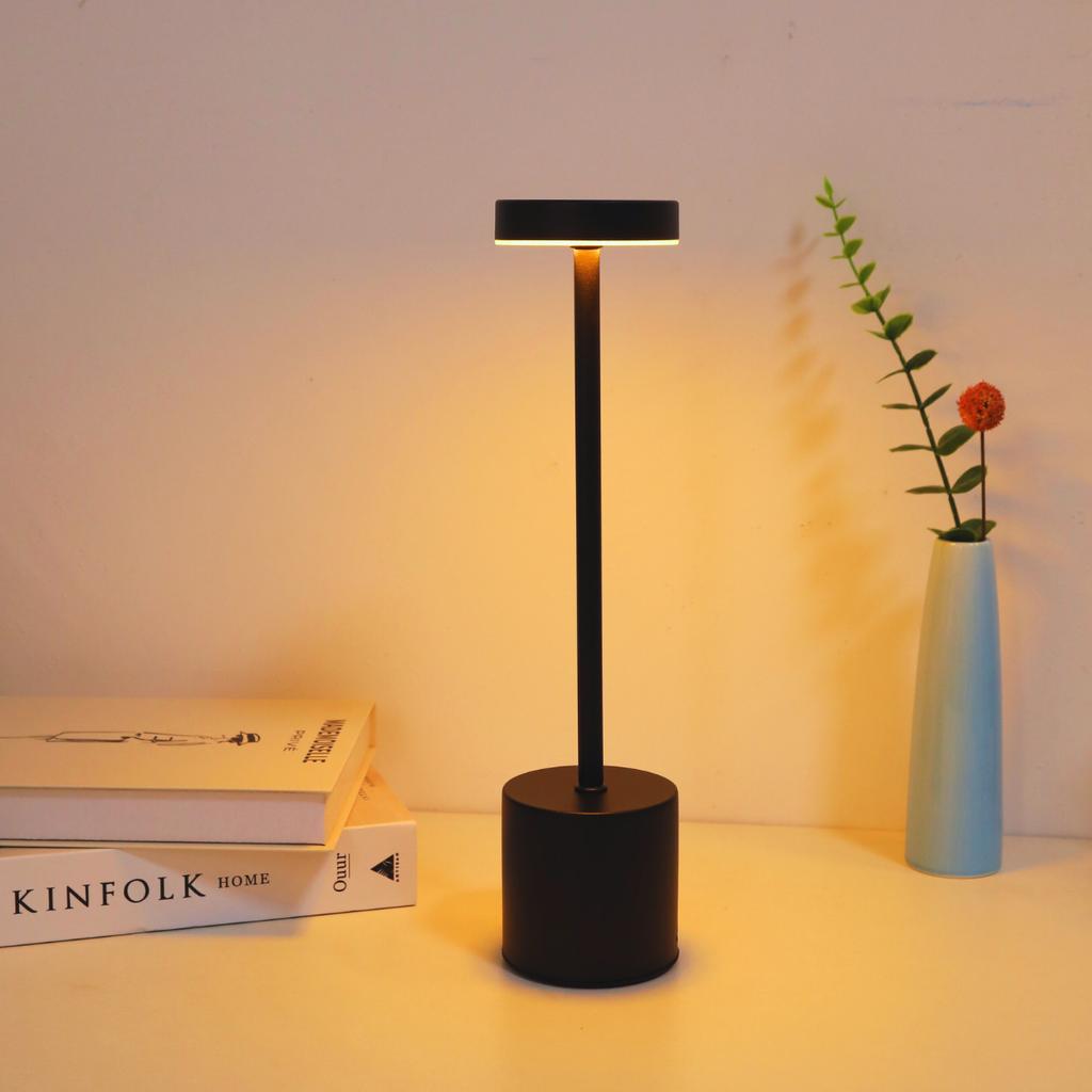 1pc modern creative bedroom LED desk lamp, USB charging, suitable for decorating bedrooms, study rooms, and living rooms