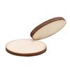 100 Pezzi Chips di Legno Naturale Ellittiche Artigianato Per Biglietti Fatti a Mano Tag con Motivo Fai da Te Decorazione per Scrapbooking Lavorazione del Legno