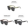 Vintage Square Sunglasses With Uv400 Protection For Fashionable Outdoor Travel