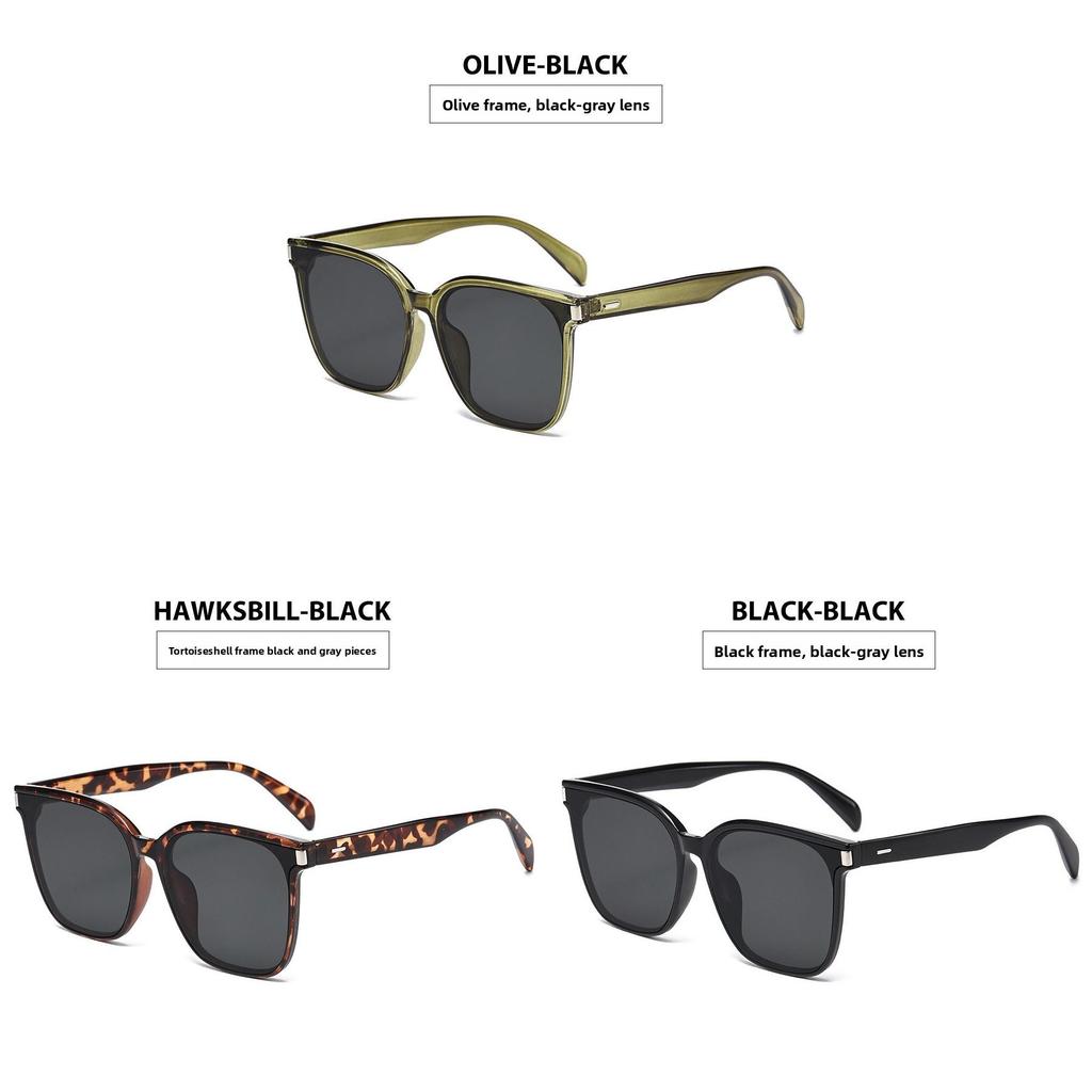 Vintage Square Sunglasses With Uv400 Protection For Fashionable Outdoor Travel