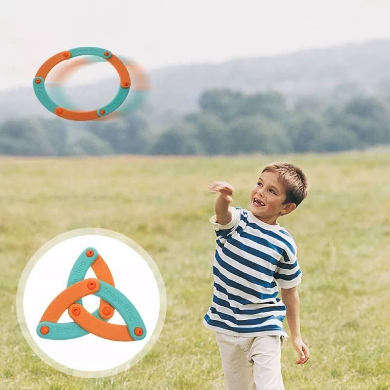 Frisbee Doux Sécurisé en Mousse Eva Pour Enfants Jeunes Jouet d'Extérieur Idéal Pour les Compétences de Développement