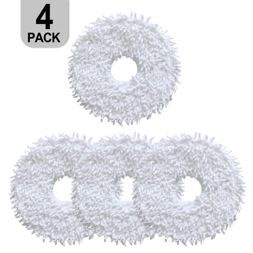 Vacuum Cleaner Accessories Replacement Mop Cloths Replacement Mop Pads For Cleaning Appliance 4 Pack Mop Cloths