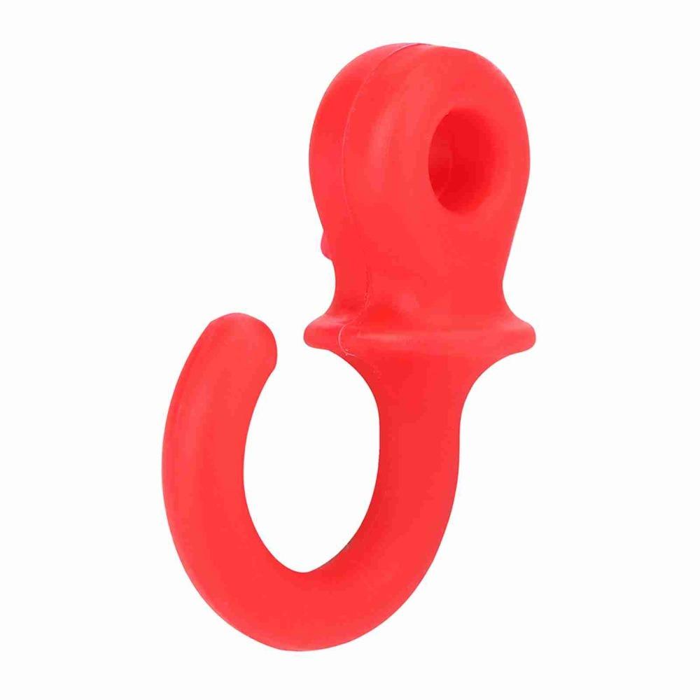 4Pcs Rubber Bow String Stabilizer Red Silencer Accessories Bowstring Shock Absorber Bowstring