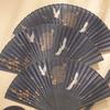 1pc-Chinese Vintage Style Folding Fan Silk Handheld Fan Foldable Bamboo Framed Decorative Folding Fans for  Wedding Party