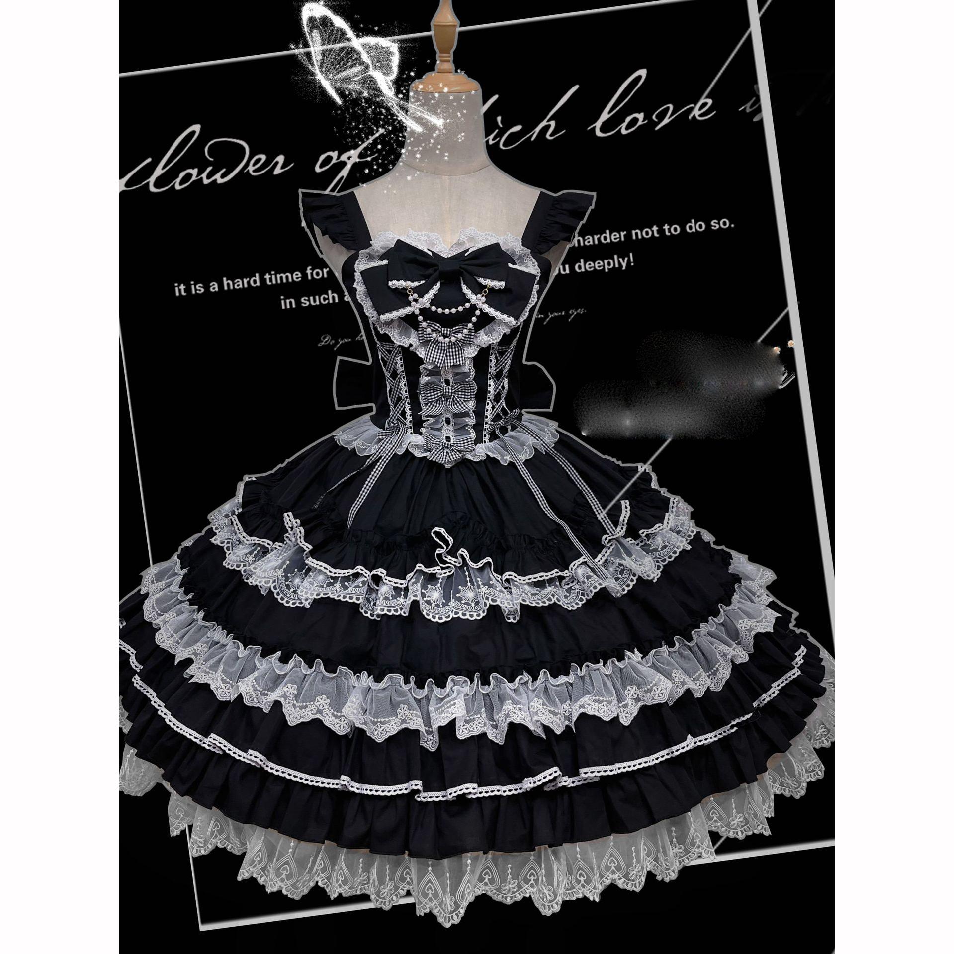 Lolita Doll Colors Sieviešu meitenes Cute