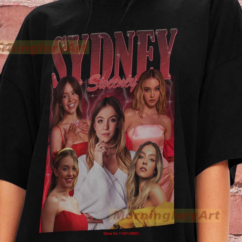 Sydney Sweeney T Shirt SweaT Sweater Cotton Clothing long or short sleeves