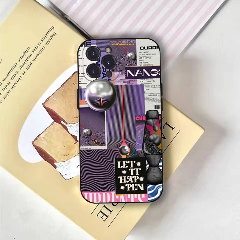 

T-Tame Impala Phone Case For iPhone 6,17,16,15,14,13,12,11 Plus,Pro Max,XS,X,XR,SE,Mini,8,7,Soft Silicone Black Cover iPhone17