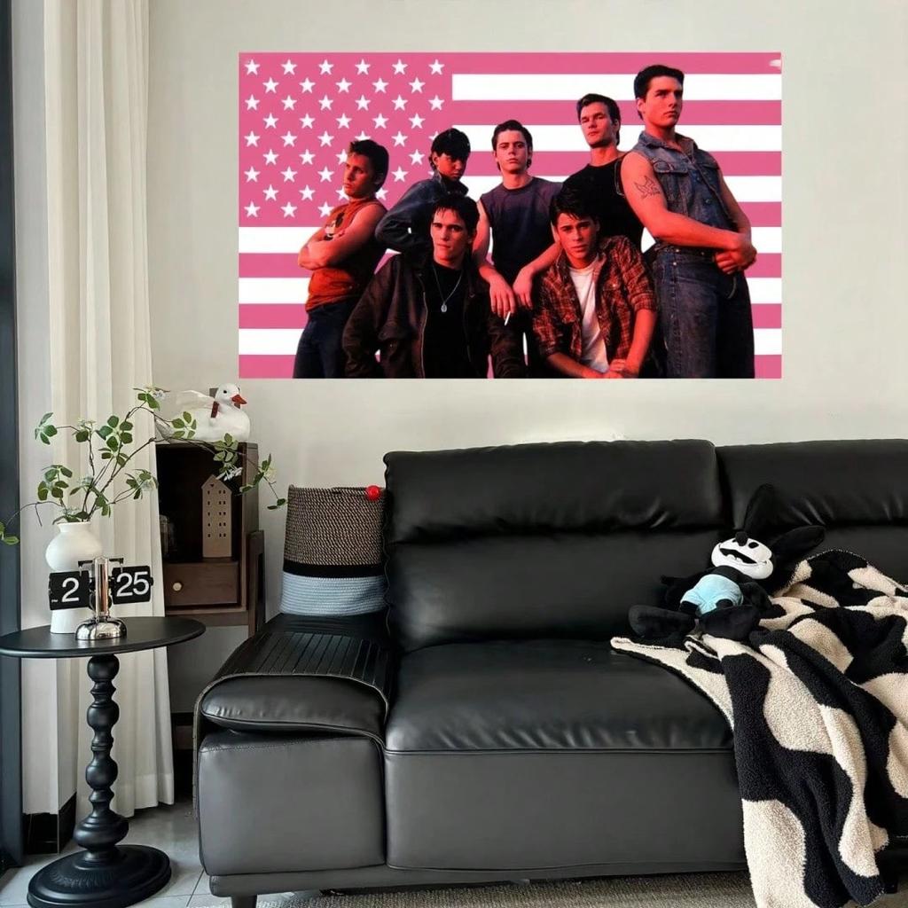 The Outsider Flag Tapestry Polyester Wall Hanging for Bedroom Dorm Living Room Home Decor Exquisite Art Print Tapestry