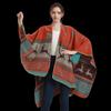 Women's Versatile Faux Cashmere Shawl Cloak
