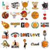 50Pcs Cartoon Basketball Sports Stickers Graffiti Ipad  Car Guitar Diy Personalized Wall Sticker Toys Decoration