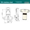 MS324 Zinc Alloy T/L-Type Handle Lock for Air Purifier Door and Industrial Equipment
