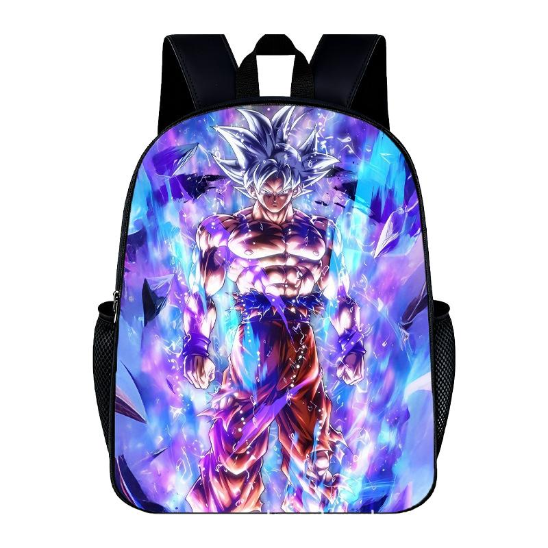 DragonBall Backpack Son Goku Goten Vegeta IV Cartoon Character Print Schoolbag Lightweight Large Capacity Student Backpack Gifts
