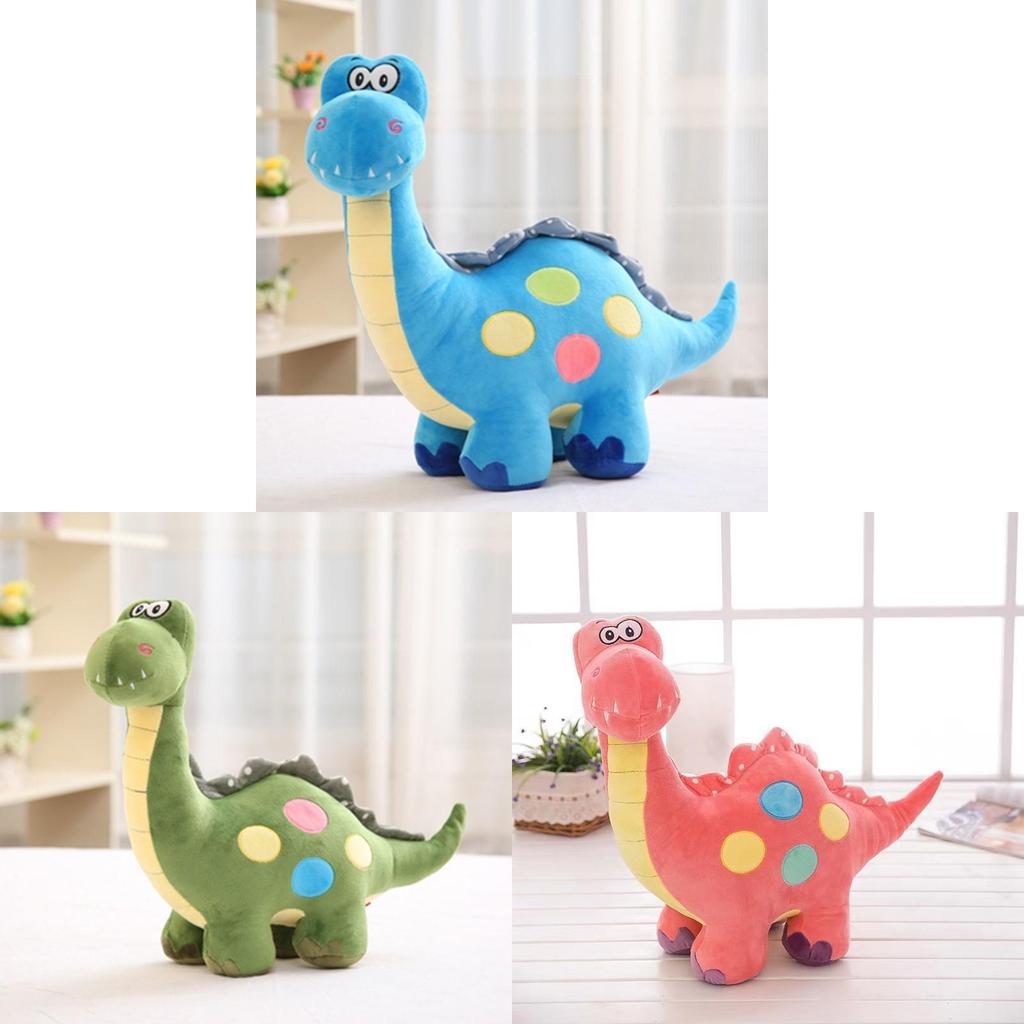 Giocattolo Dinosauro di Peluche con Imbottitura Morbida in Cotone per Regalo di Compleanno e Gioco dei Bambini