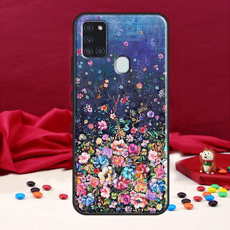 

Чехол с рисунком маслом в стиле бохо-цветок для Samsung Galaxy A34 A54 A14 A12 A52 A22 A32 A42 A72 A13 A33 A53 A50 A51 A71 Coque Samsung A32 5G