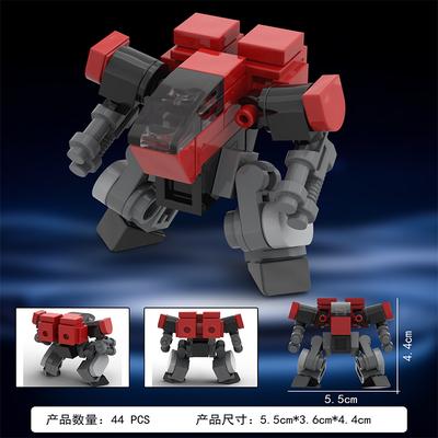 32 stud MOC-240456 213601 214116 mecha creativo fai da te assemblaggio a particelle piccole blocchi da costruzione puzzle giocattolo modello set regalo ornamenti
