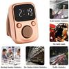 LED electronic counter Rechargeable with time counter Convenient 5-digit adjustable finger ring counter