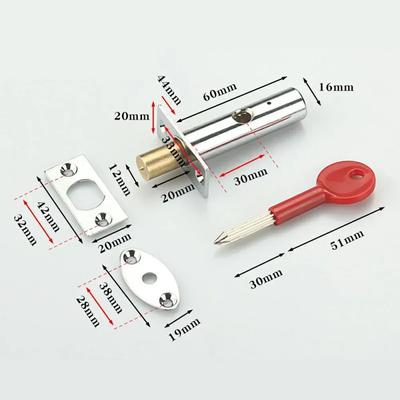 Fire Inspection Door Lock with Copper and Metal Construction Suitable for Pipe Shafts and Various Hardware Installations