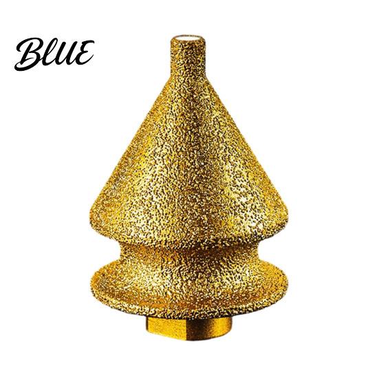 Hole Opener Drill Bit Diamond Chamfering for Grinder 4-in-1 Saw Beveling Grinding Head Ceramic Tile Chamfering/Hole Enlarging/Polishing/Arc