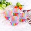 Greaseproof Colorful Cupcake Liners Paper Greaseproof Baking Cups Nonstick Cake Molds  Cake Baking