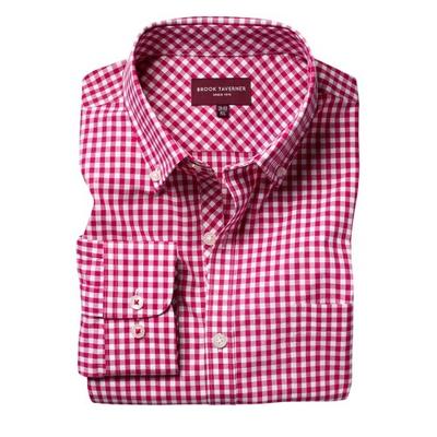 Camisa masculina de manga comprida Montana Gingham