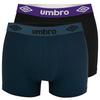Umbro Men’s Cotton Underwear, Boxer Shorts, 6-Pack Assorted Colours