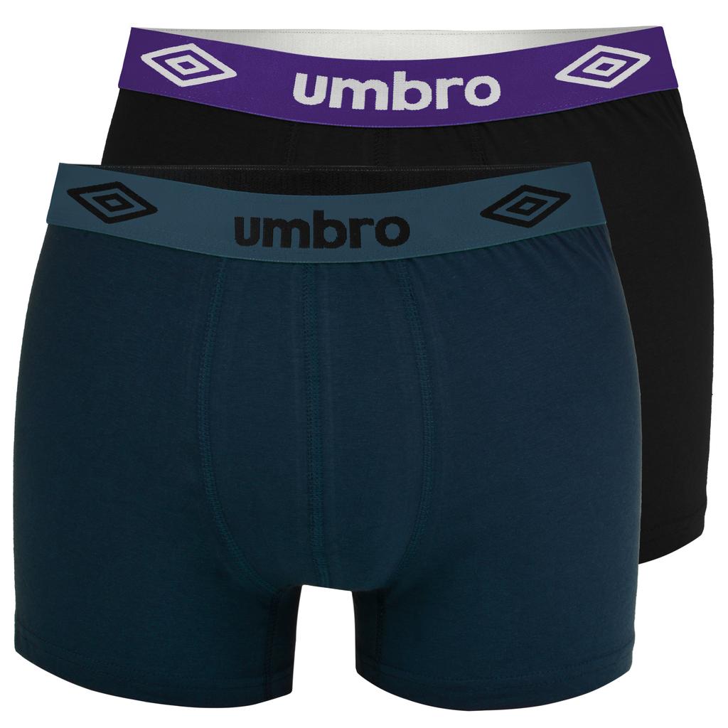 Umbro Men’s Cotton Underwear, Boxer Shorts, 6-Pack Assorted Colours