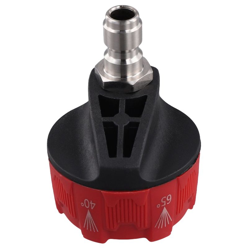 AEE2-High Pressure Washer Nozzle Adjustable Cleaning Nozzles Adjustable Hose Nozzle Quick Connect Male Adapter