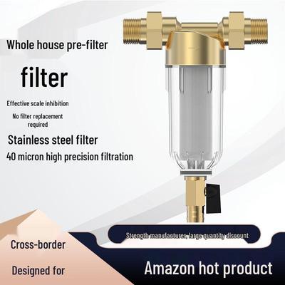 Universeller Vorfilter-Wasserreiniger mit zentraler Rückspülung für den Haushaltsgebrauch
