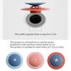 Sink Strainer Pressing Non-slip Sewer Hair Catcher TPR Kitchen Bathroom Drain Stopper