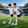 2026 New Heat-Transfer Printed Unisex Football Jersey Short Quick Dry Polyester Breathable Custom Logo Men Women Training Wear