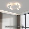 NuFeng D80 Rectangular LED Ceiling Light - 3-Color, Emergency