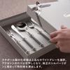 Genuine Cutipol GOA Warm Silver Dinnerware Gift Set In White Presentation Box with Genuine Ribbon 2 2 Gray/Matte 6-piece (2 Knives, Forks, Spoons)