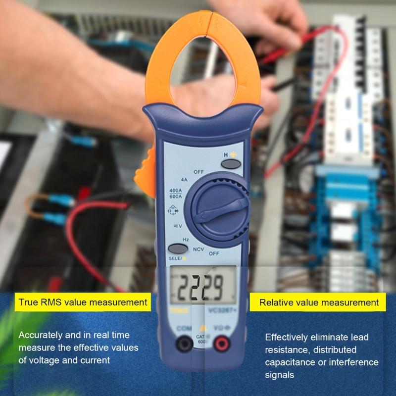 Professional Digital Clamp Multimeter Featuring Voltages Current Resistance Testing And Auto Ranges Function