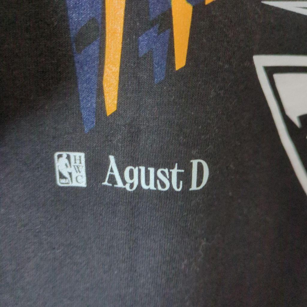 [USED] BTS SUGA Golden State Warriors NBA Collaboration T-Shirt