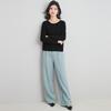 Jinju Women's Ribbed Wool Blend Cardigan