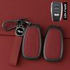 For Subaru Sti Brz Wrx Xv Ascent Forester Outback Impreza Legacy Car Key Cover Leather Zinc Alloy Key Case Case