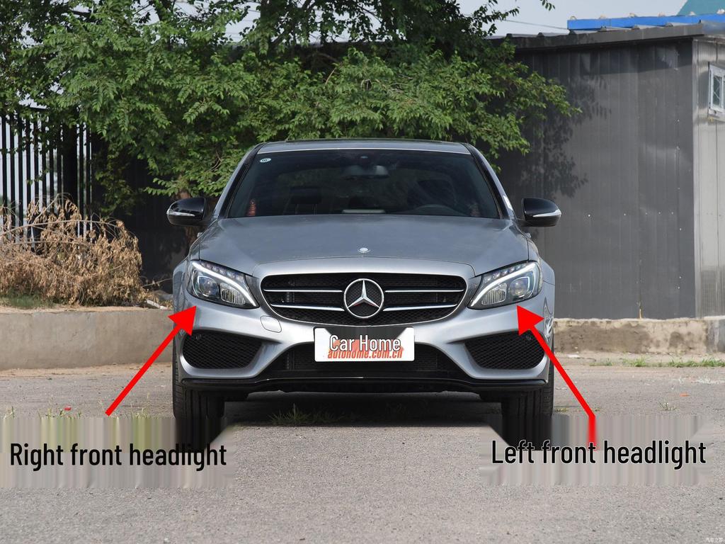 Compatible Headlight Assembly for Mercedes-Benz C-Class (2007-2021) C260/C300/C200