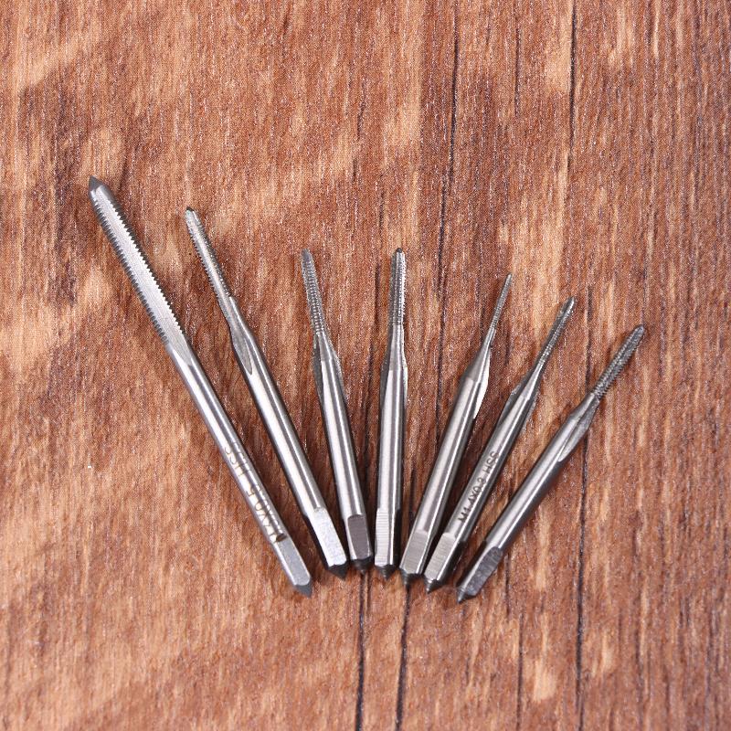 10Pcs Mini M1 To M3.5 Machine Hand Tap Thread Wire Tapping Threading Taps For Machining Nuts Or Other Common Thread