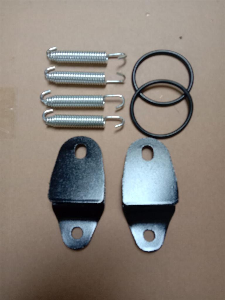 Mounts Hangers Exhaust Muffler Stays Springs O-Rings kit for Yamaha Banshee 350 YFZ350 87-06