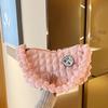 Today's Popular Cloud Puff Bag Girl Fashion Pleated Shoulder Bag Simple Solid Color Student Portable Underarm Bag