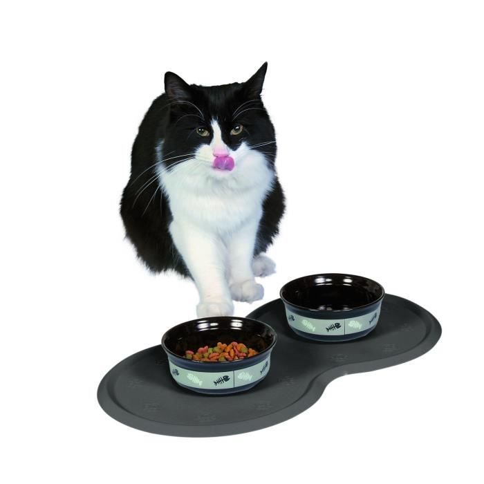TRIXIE Set De Table Pour Gamelles Chien Et Chat