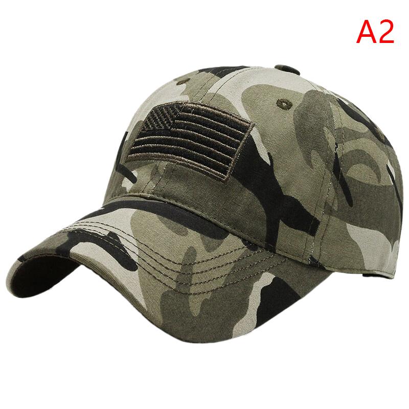 2024 Designer Men'S Military Tactical Baseball Cap Camouflage Bone Black Green Hunting Hats For Men Casquette Homme