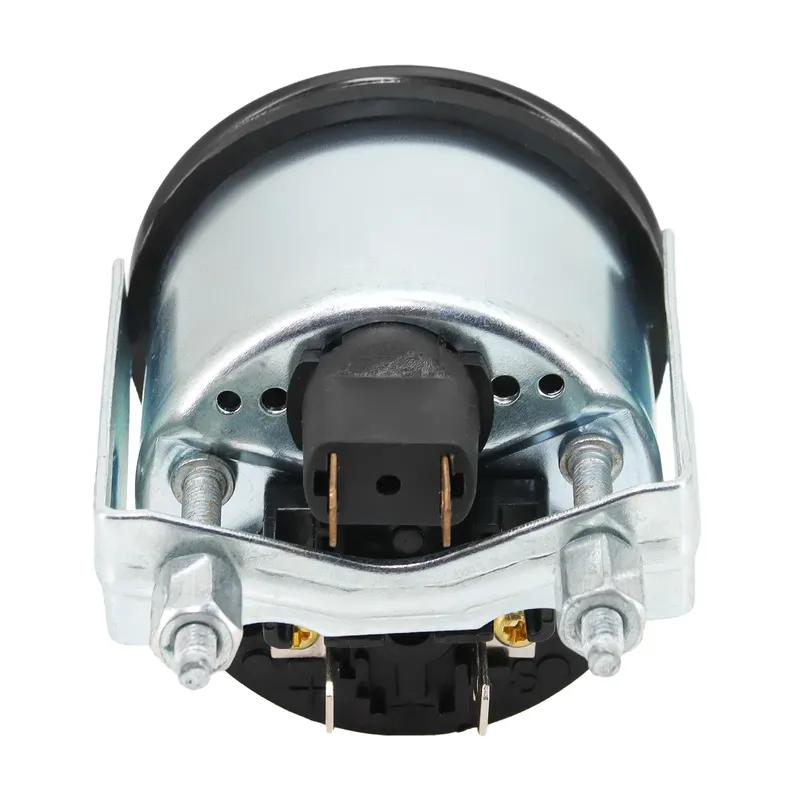 Water Temp Gauge 150 Celsius 24V 52MM Black Oil Temp Gauge Oil Press Meter 10 Bar Volt Gauge Truck Car Truments