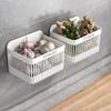 Wall Mounted Kitchen Storage Basket Bathroom Shelf Durable Storage Of Spices Garlic Onions And Vegetables High Quality