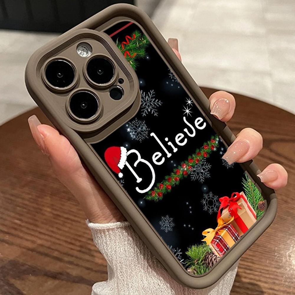 Měkké pouzdro Sky Eye Ladder pro Samsung A06 A15 A25 A35 A55 A14 A24 S23 S24 FE Všechny modely Samsung Pouzdra na telefon NY41 Vánoční stromeček Santa Claus