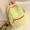 School bag female large capacity ins student backpack lightweight simple versatile college student backpack travel bag male cross-border