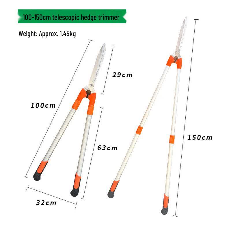 Long-Reach Garden Pruning Shears